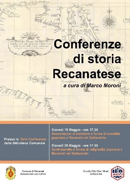 Conferenze di storia Recanatese