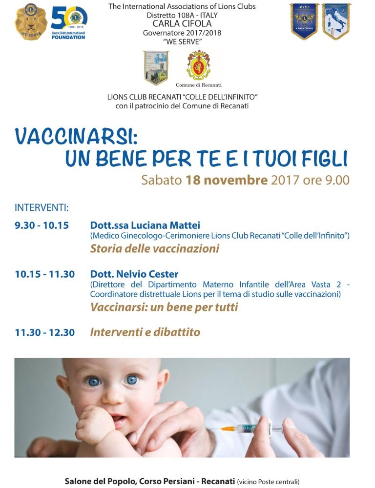 Vaccinarsi: un bene per te e i tuoi figli
