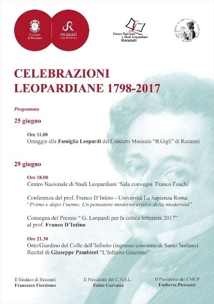 Celebrazioni Leopardiane 1798-2017