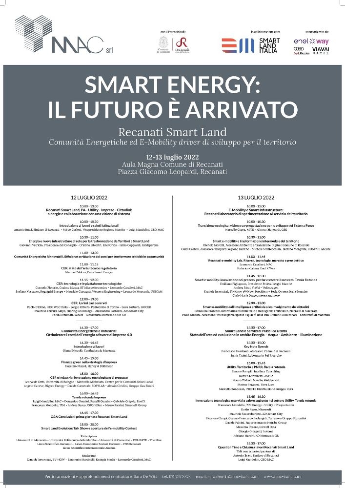 SMART ENERGY: IL FUTURO E' ARRIVATO