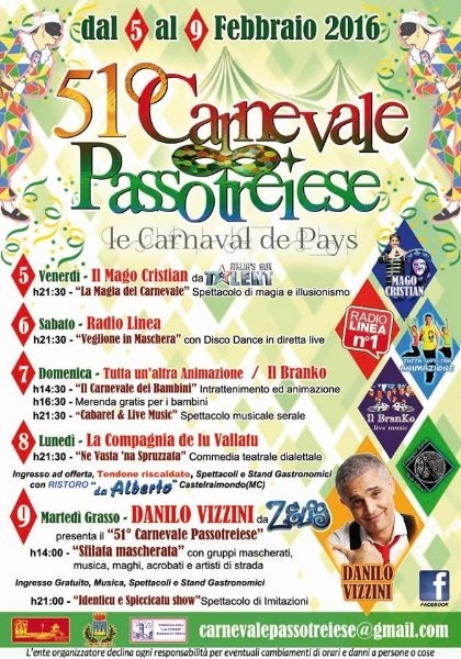 Carnevale Passotreiese - Le Carnaval de Pays